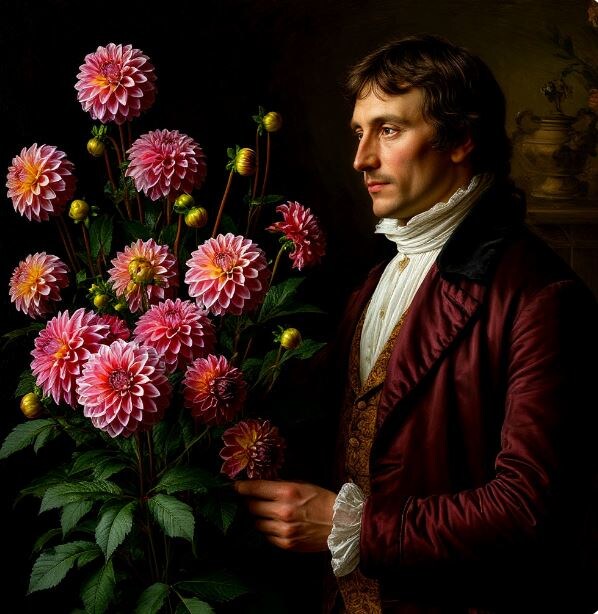 В Европе 18 века клубни георгина пытались подавать к столу вареными и жареными, но вкус показался так себе людям того времени, и цветок оставили в покое — любоваться, а не есть!