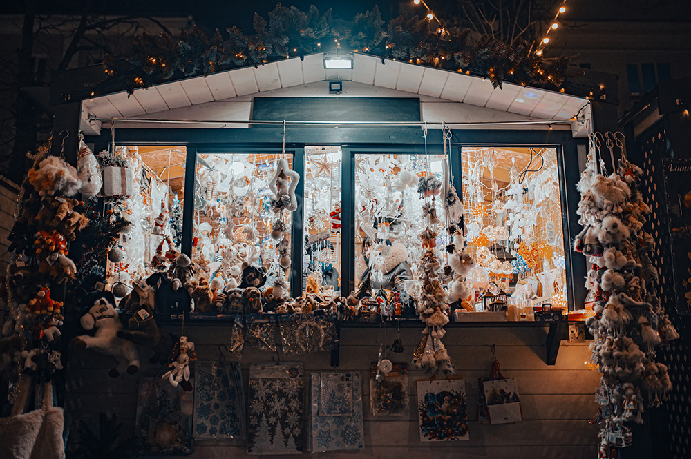 На бульваре Радищева в Твери открылась Рождественская ярмарка