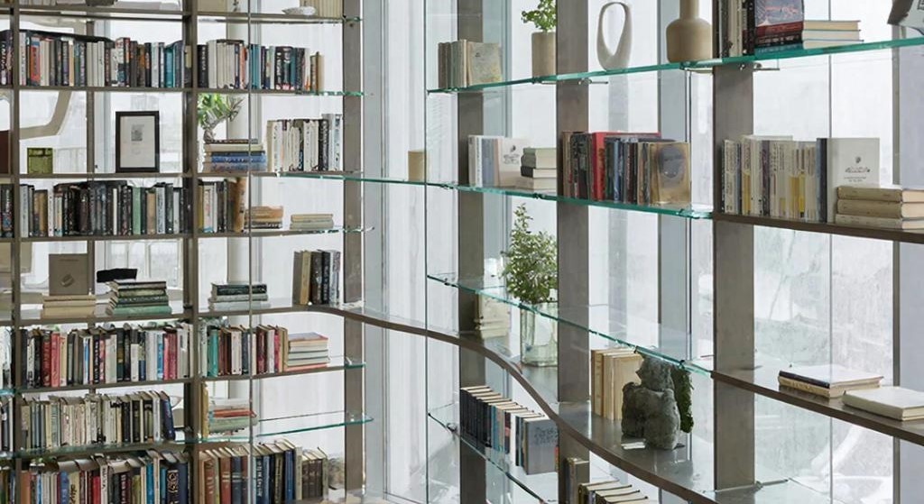 Полки из стекла