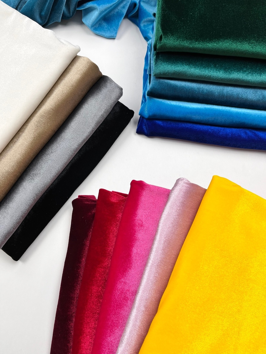 Бархат-стрейч Любимые ткани LTkani