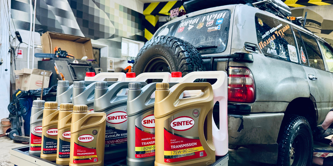 БОЛЬШОЕ ТО НА МОЙ TLC 105. ЛЬЮ SINTEC ВЕЗДЕ и вот почему!