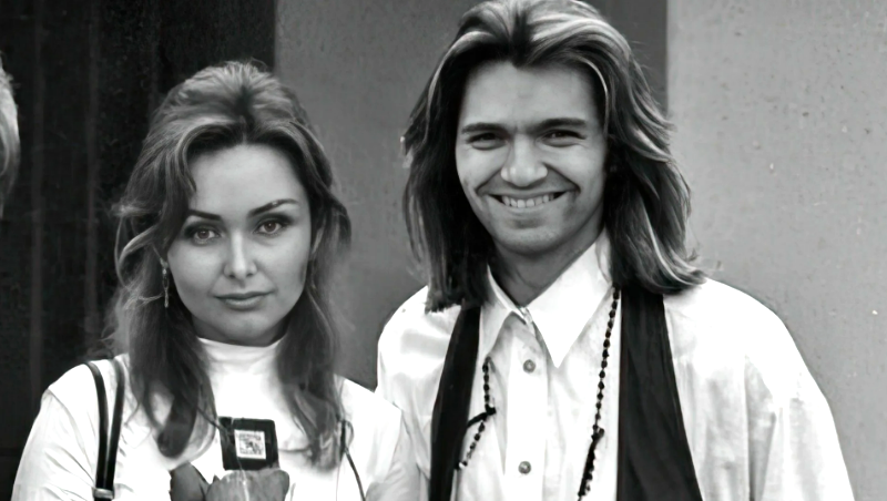 на фото Дмитрий Маликов и Елена Изаксон в молодости