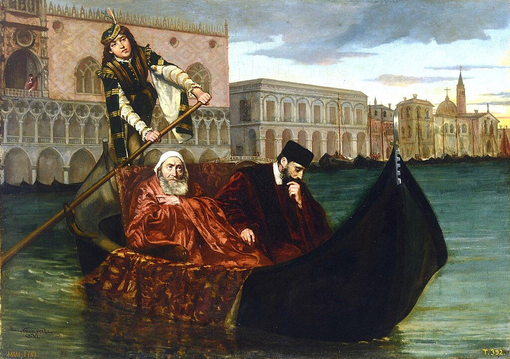 Рикардо Мария Наваррете Фос. Франческо Фоскари, 1872. Музей Прадо, Мадрид