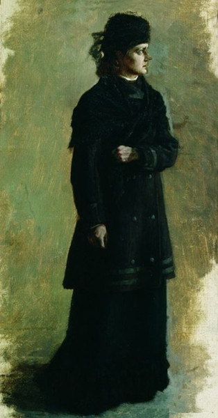 Террористка. Этюд. 1881
