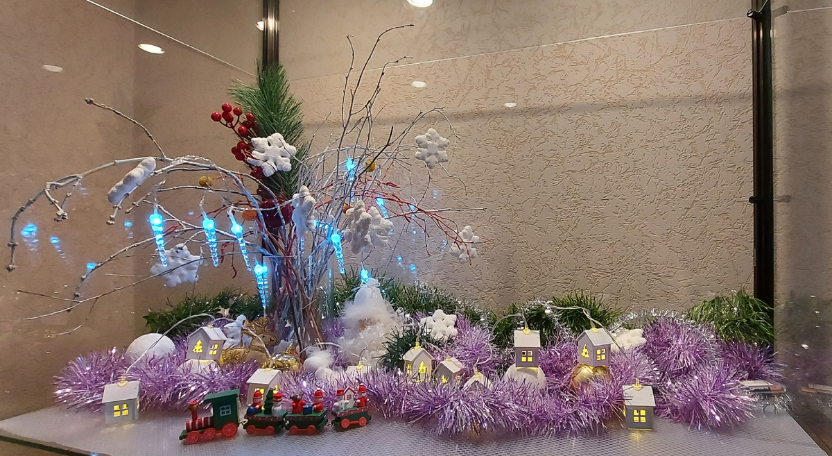 Новогодняя композиция. Фото автора канала.