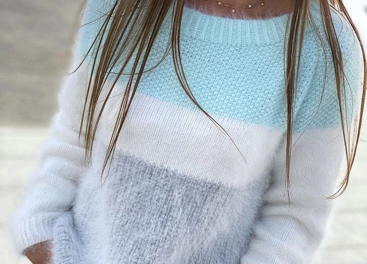 Полосатые свитера — зимняя классика с душой