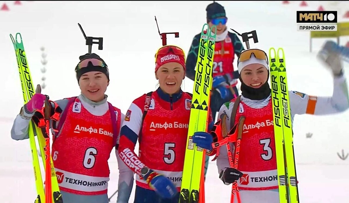     Источник: «Мачт! Биатлон и лыжи» тг-канал / скриншот трансляции МатчТВ