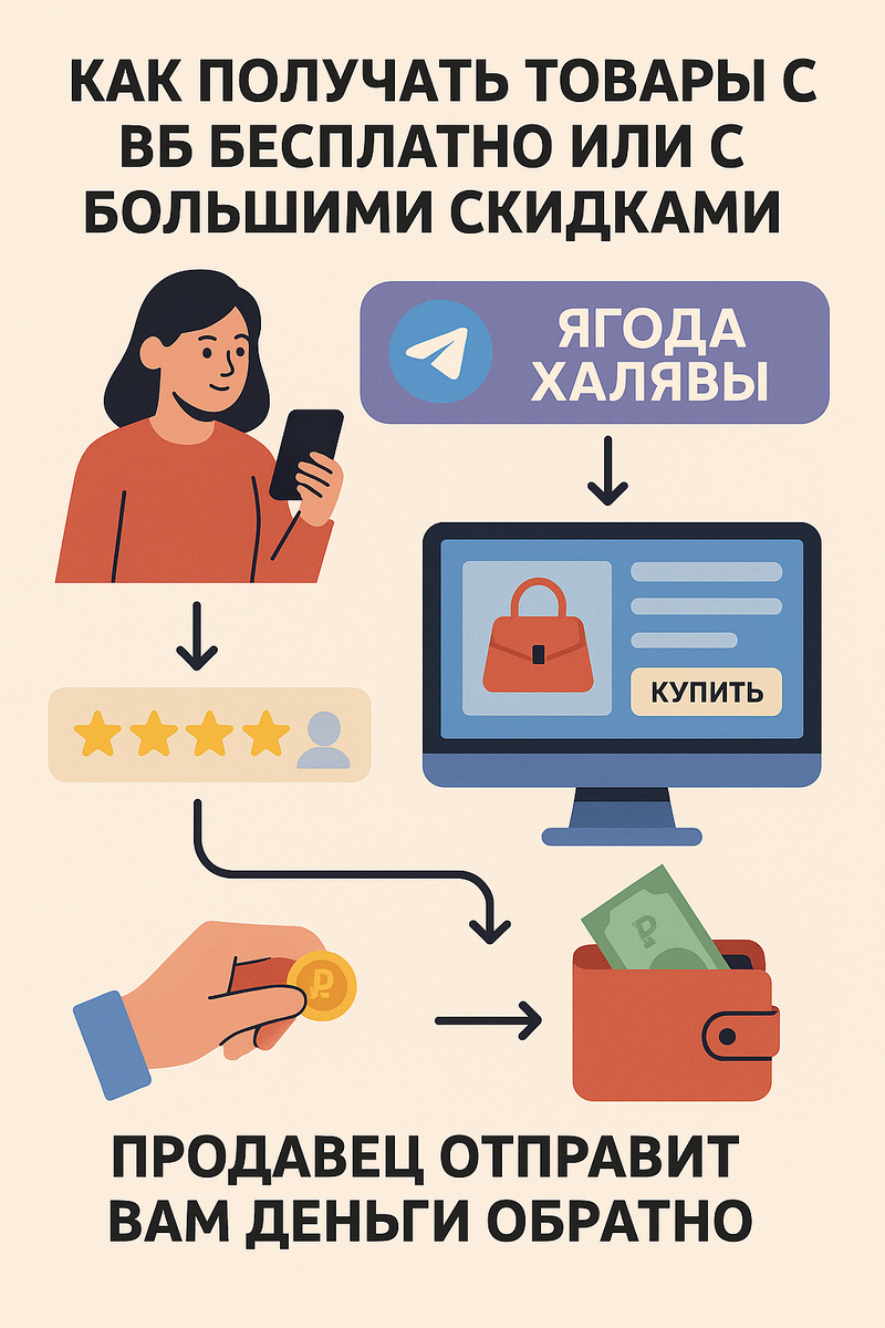 Ягода Халявы Кешбэк Товар за отзыв