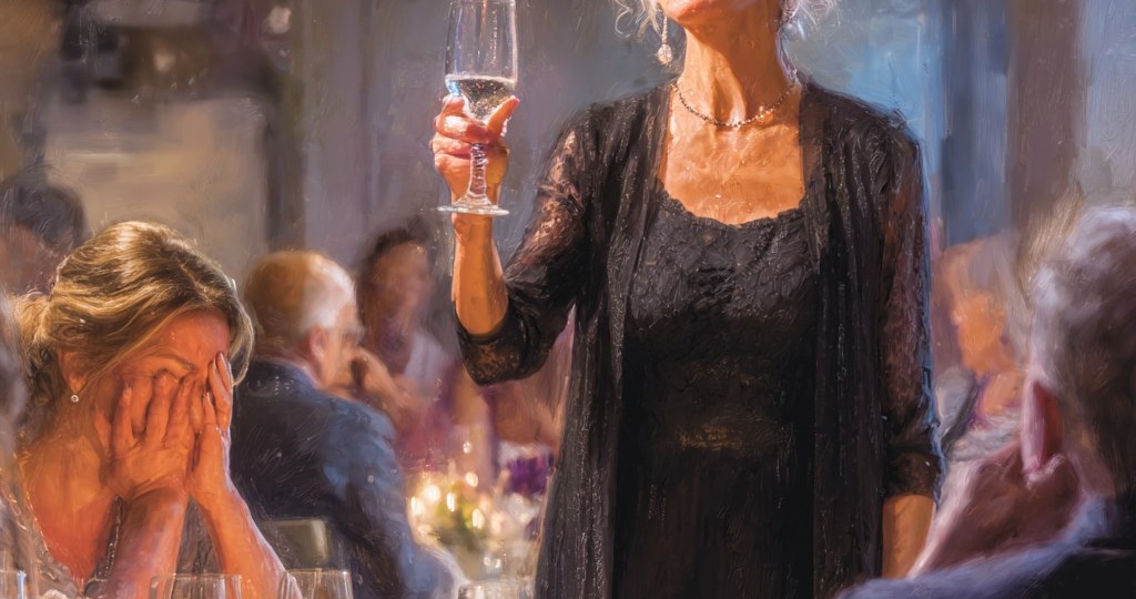 Она 20 лет делала вид, что меня нет. На моём юбилее встала на колени перед гостями и сказала 5 слов