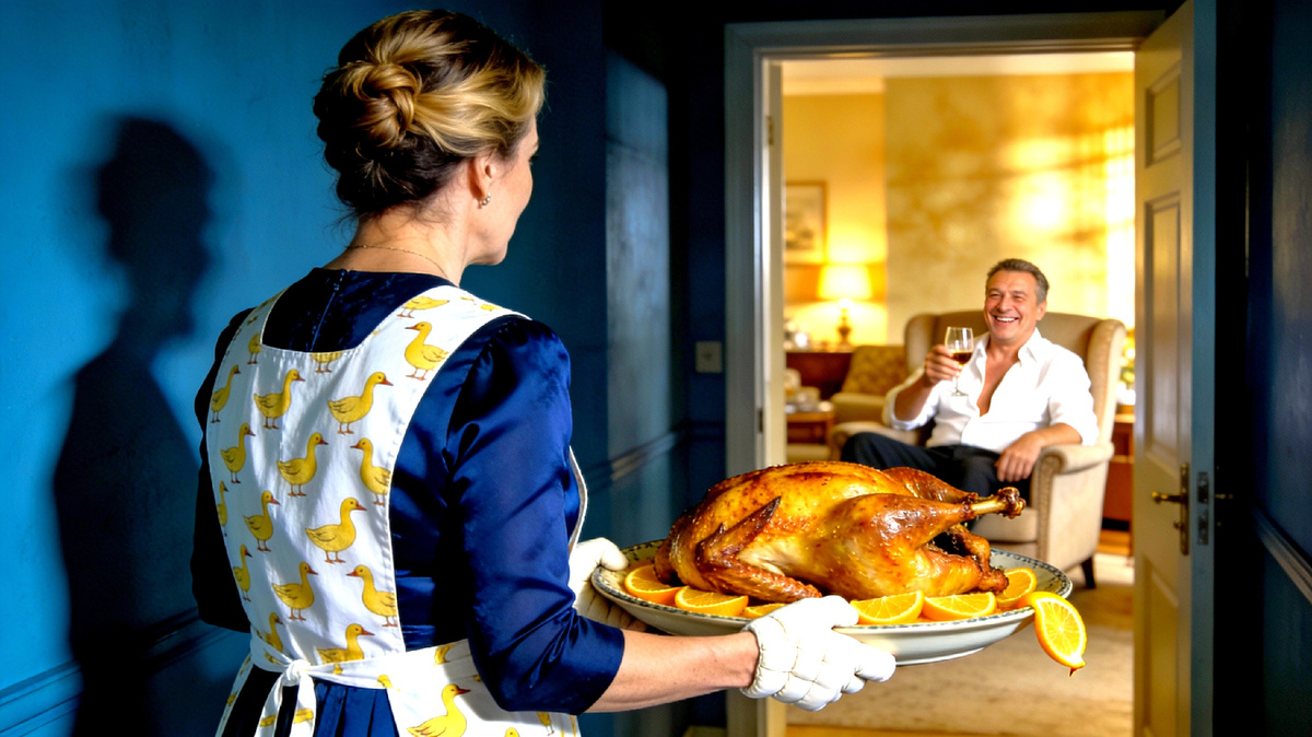 Я ушла от мужа в 49 лет, оставив на столе остывшую утку. Он просто сказал гостю одну лишнюю фразу