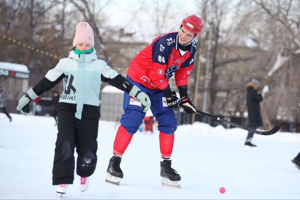    В Новосибирске открылся самый большой каток «Спартак». Фото: spartak_katok
