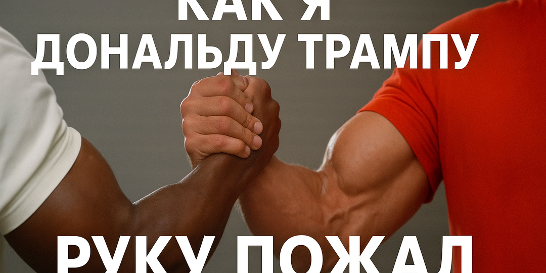 Как я Дональду Трампу руку пожал