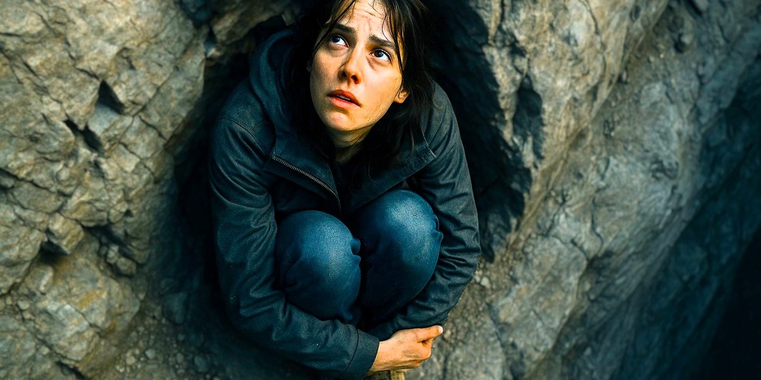 Она была жива на кадрах дрона