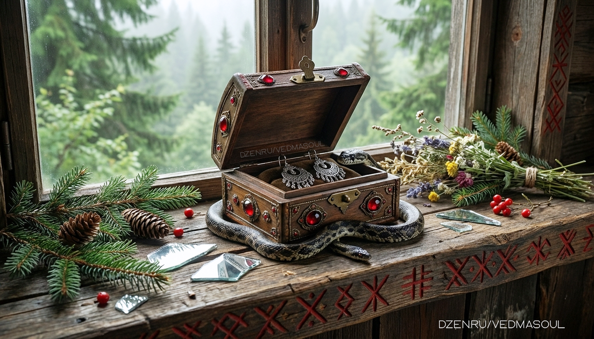 © Авторское изображение @vedmasoul. Cгенерировано ИИ. Порча, чистка, магия, крадник