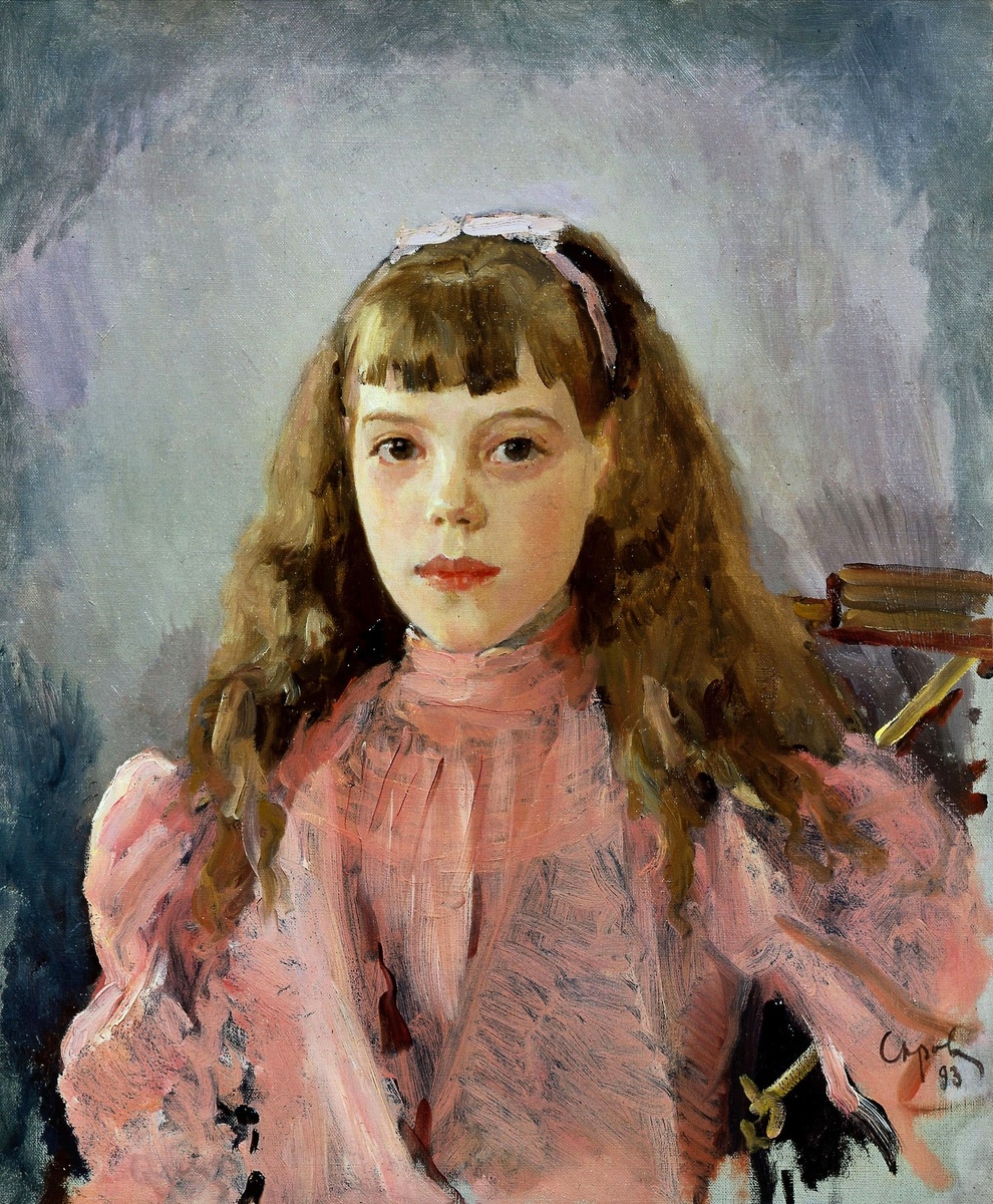 Валентин Александрович Серов – Портрет вел. княжны Ольги Александровны. 1893 г. 