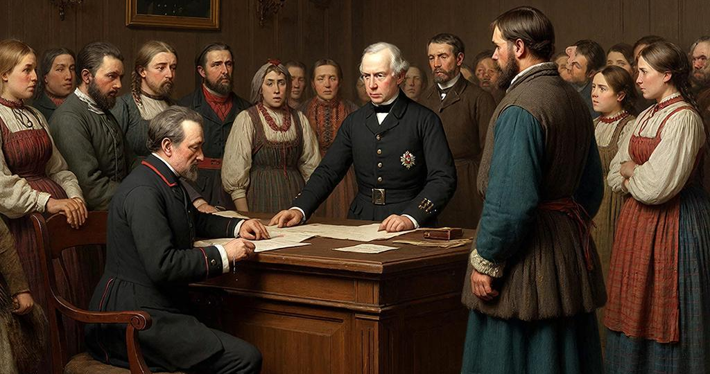 Поиск в архиве по предкам крестьянам