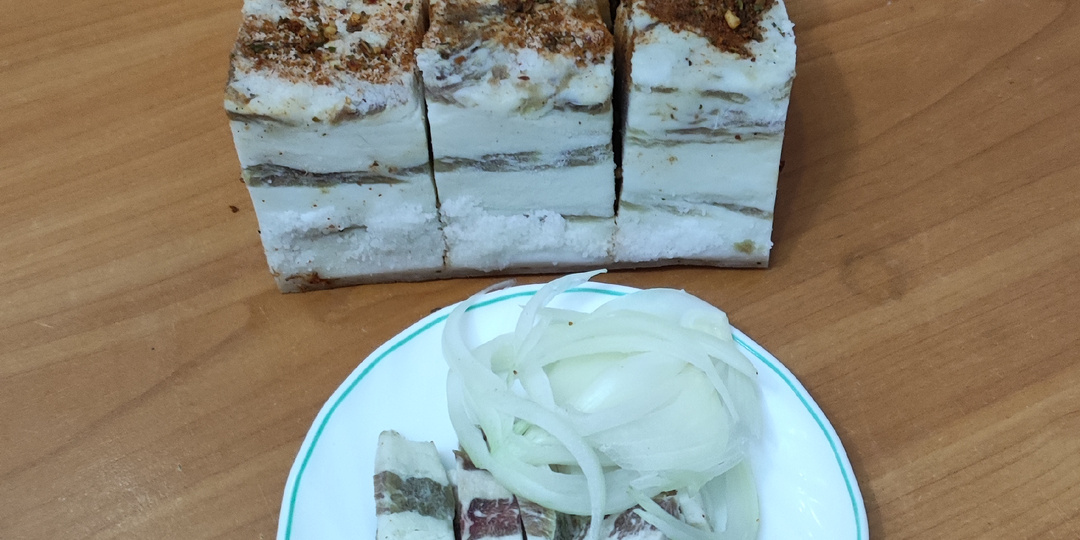 Рецепт засолки сала