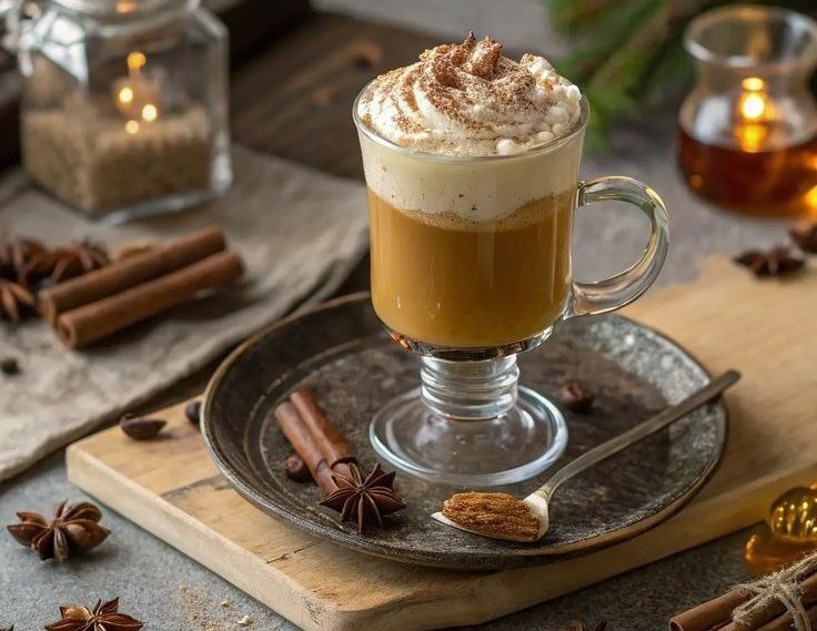 Фото из Pinterest Латте со специями