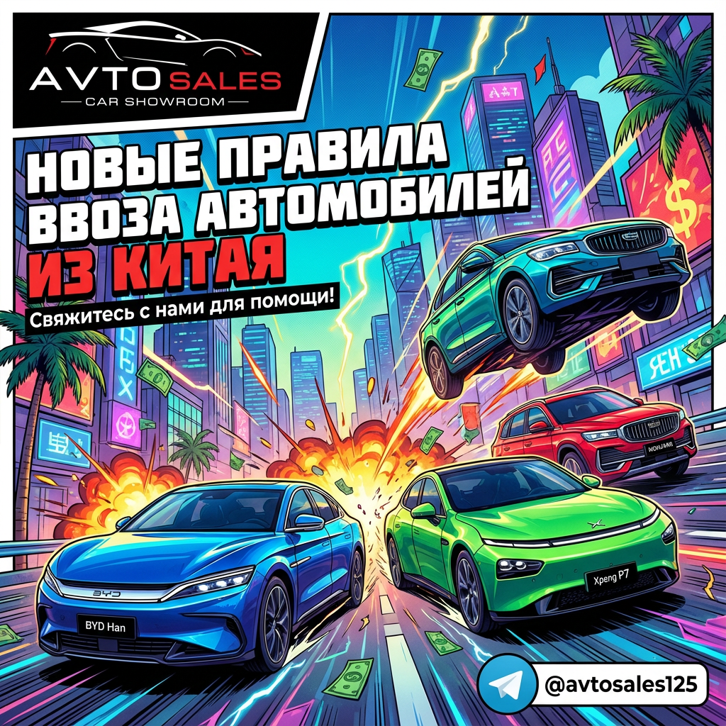    Новые правила ввоза автомобилей из Китая в Россию: что учесть в 2025-2026 годах Авто Сейлс