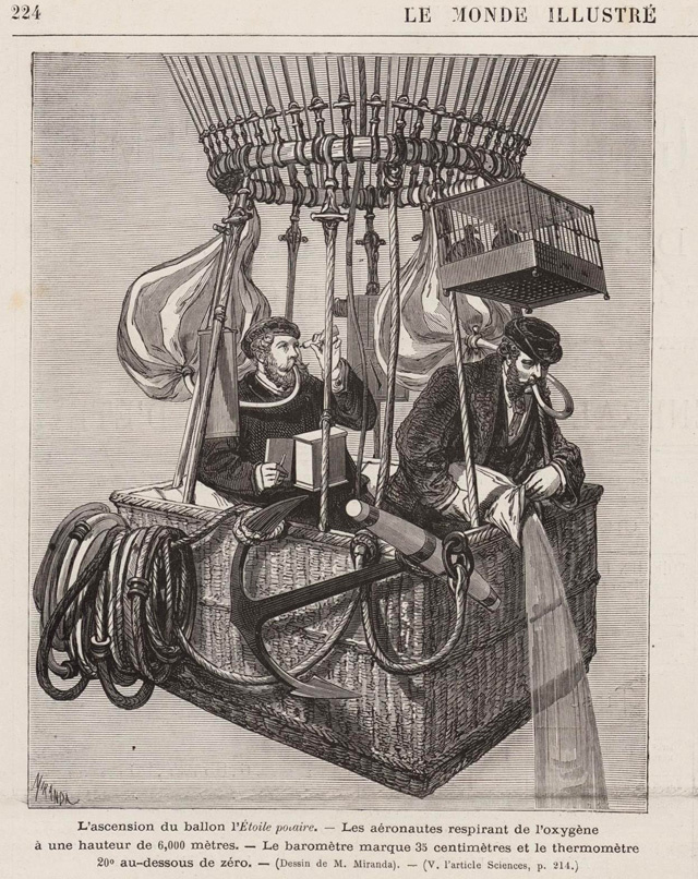 Полет Жозефа Кроче-Спинелли и Теодора Сивеля на воздушном шаре «L'Etoile Polaire», 22 марта 1874 года