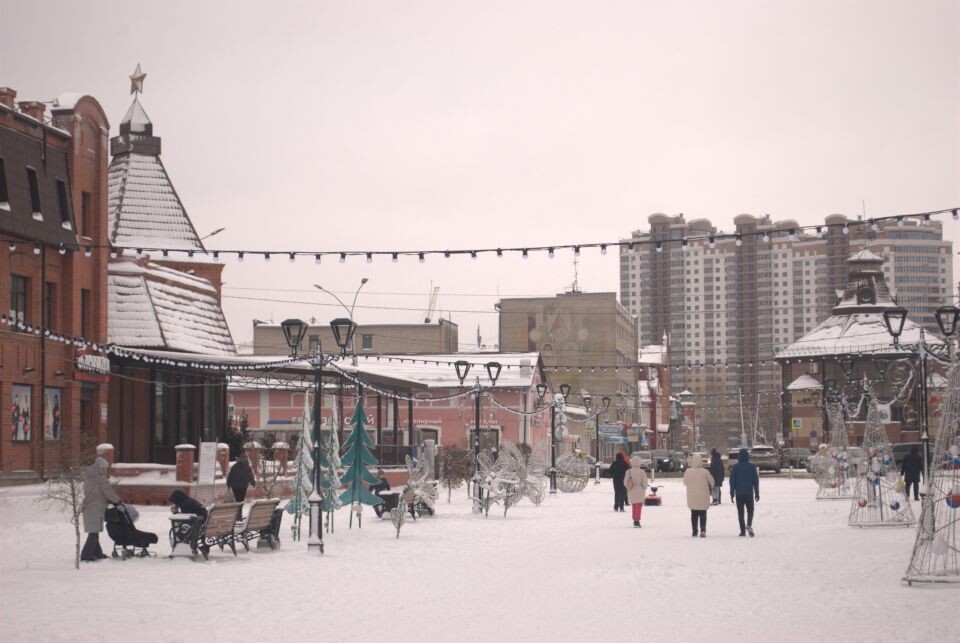    Украшение ул. Мало-Тобольской. Источник: Елизавета Жаринова/«Толк»