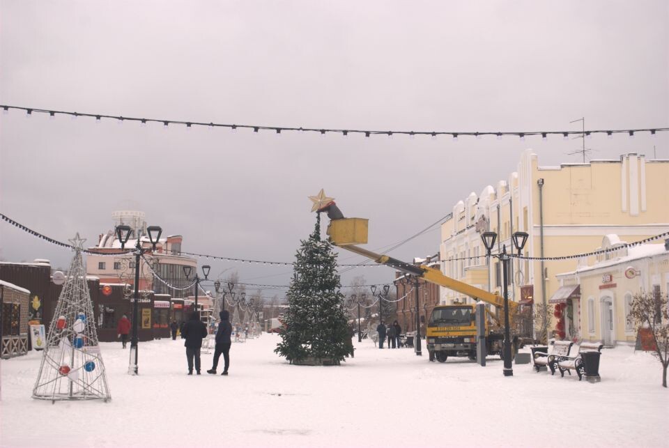    Украшение ул. Мало-Тобольской. Источник: Елизавета Жаринова/«Толк»