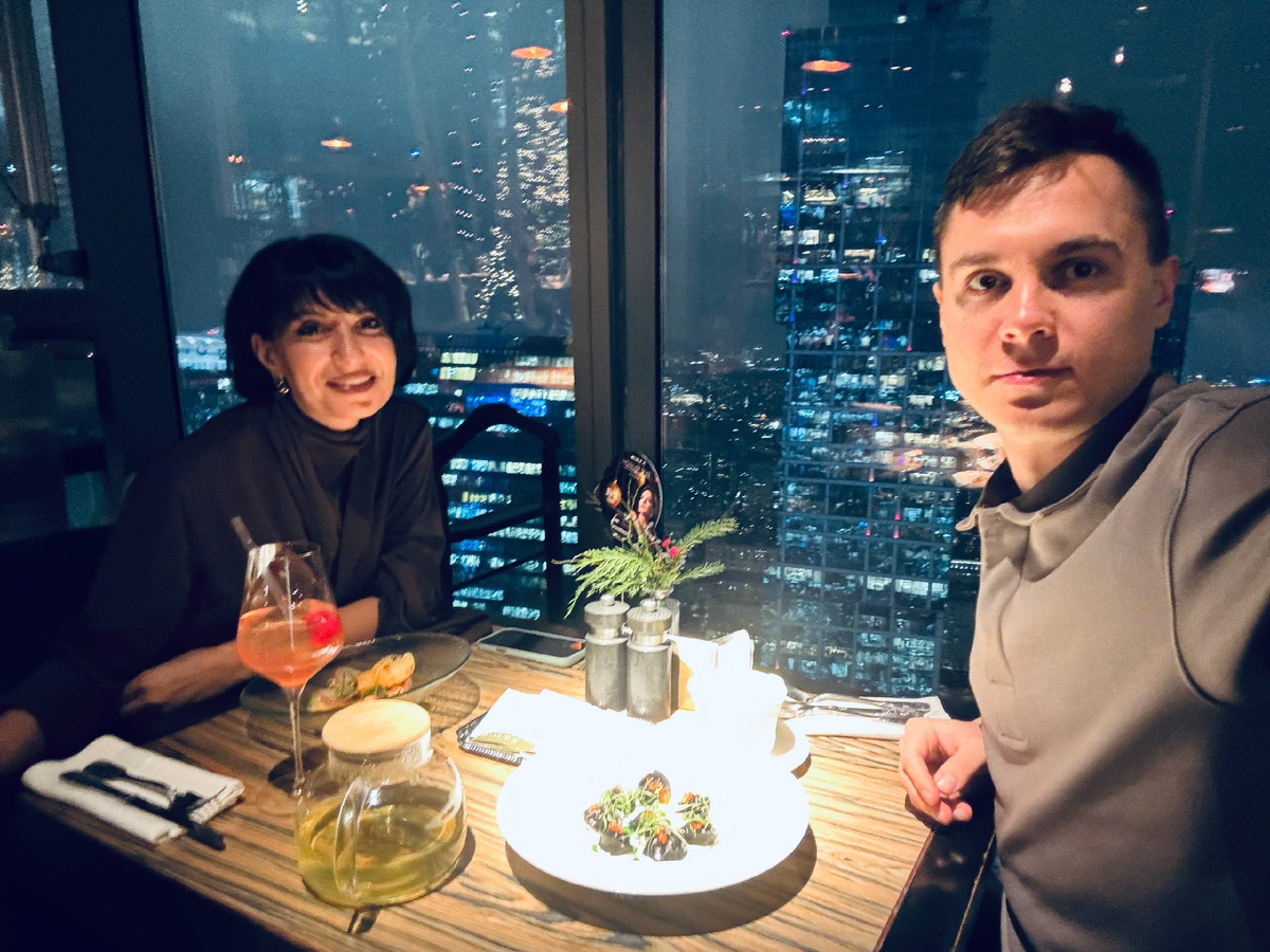 Ани Гегамовна Арутюнян и Никита Александрович Щербаченя