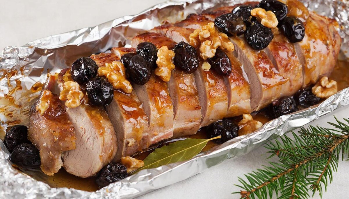 Свиная шея под маринадом