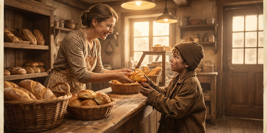 Я бесплатно отдавала ему пирожки, пока мой бизнес процветал. Когда я разорилась и пошла мыть полы, новый хозяин здания узнал меня по рукам.