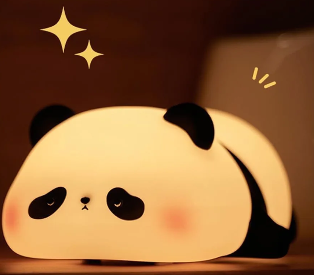 Ночник DOODBI Панда Силиконовый