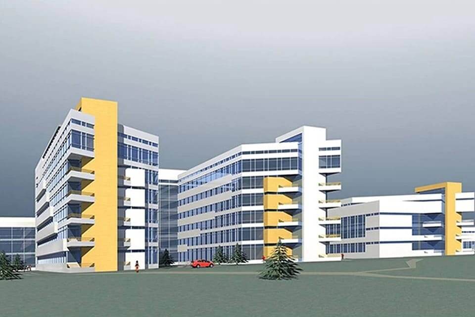    Проект онкоцентра. Фото: минстройрк.рф