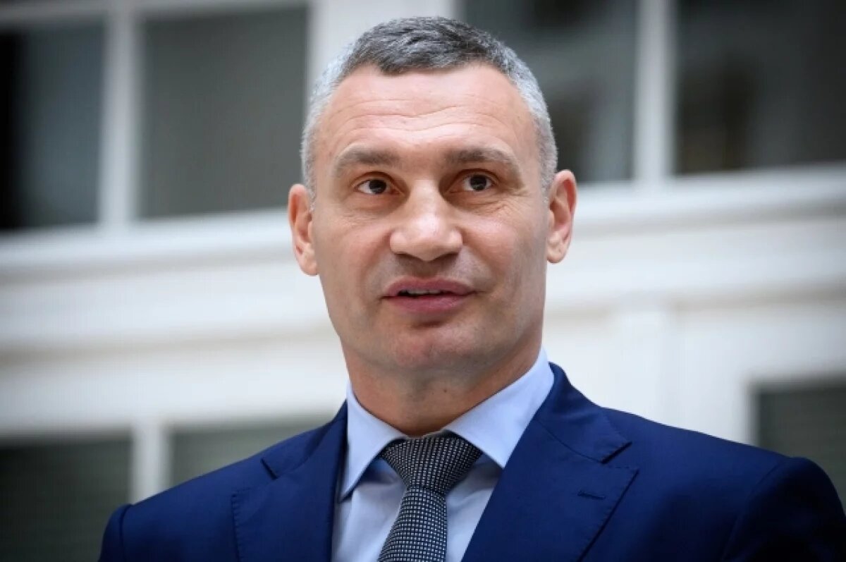    Кличко: коррупционный скандал подорвал доверие к режиму Зеленского