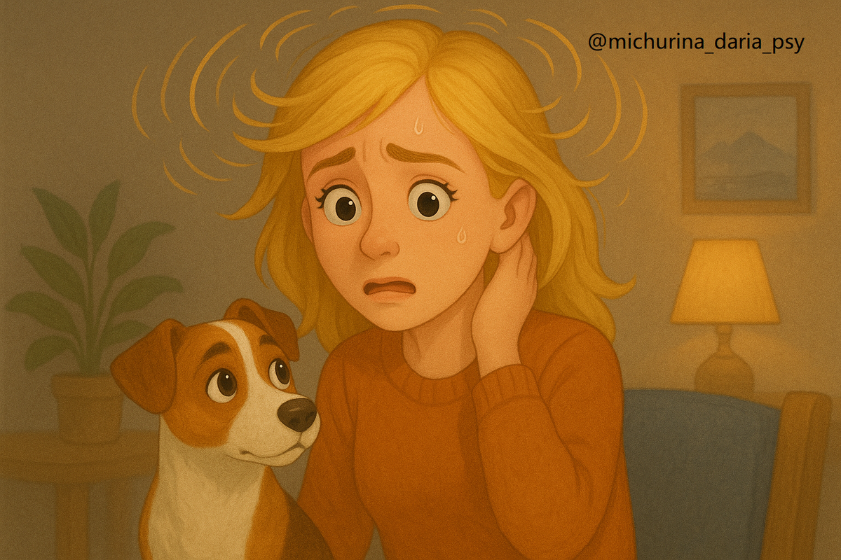 Иногда тревога проявляется не только мыслями и страхами, но и языком тела: говорит с нами через симптом