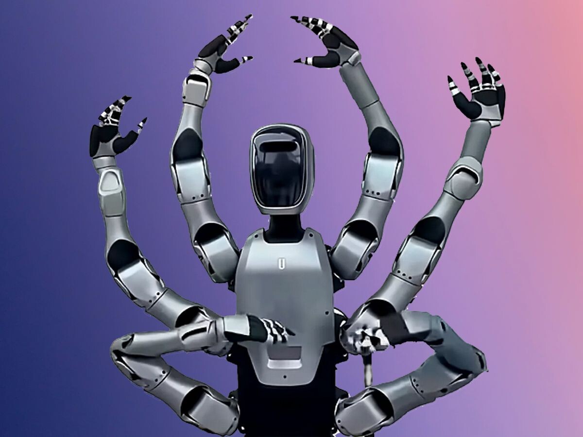    Midea показала человекоподобного робота с шестью руками