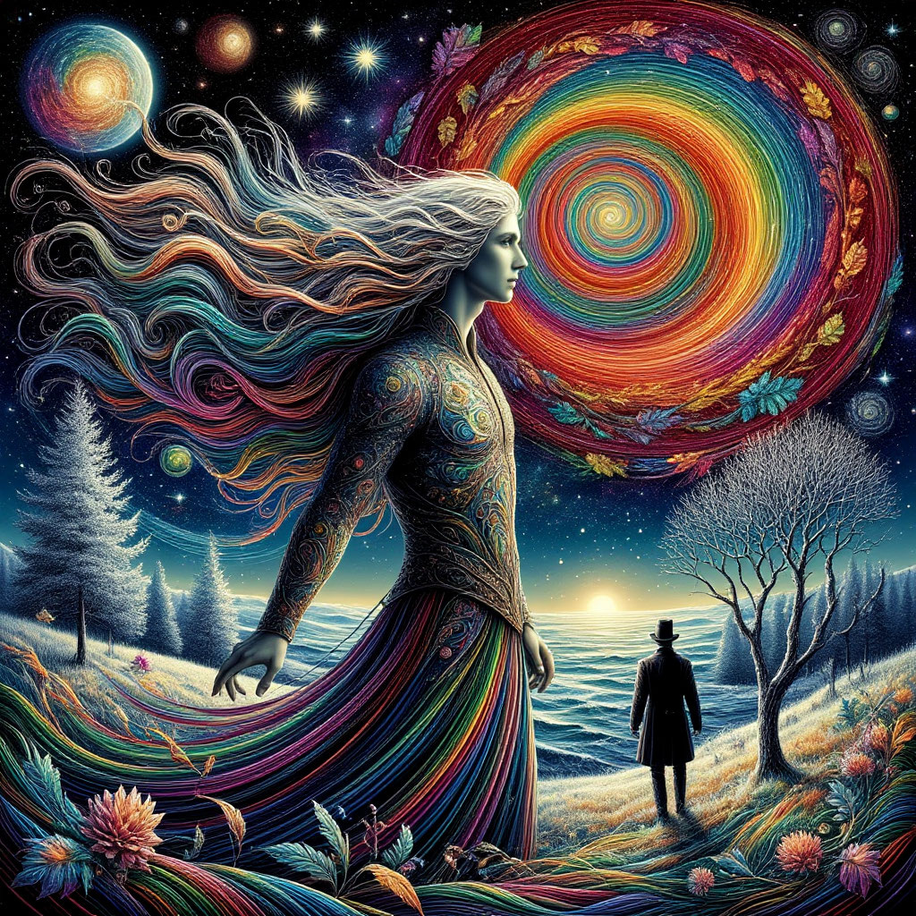  В сиянии света_Аэлита Руссо(цифровая картина)