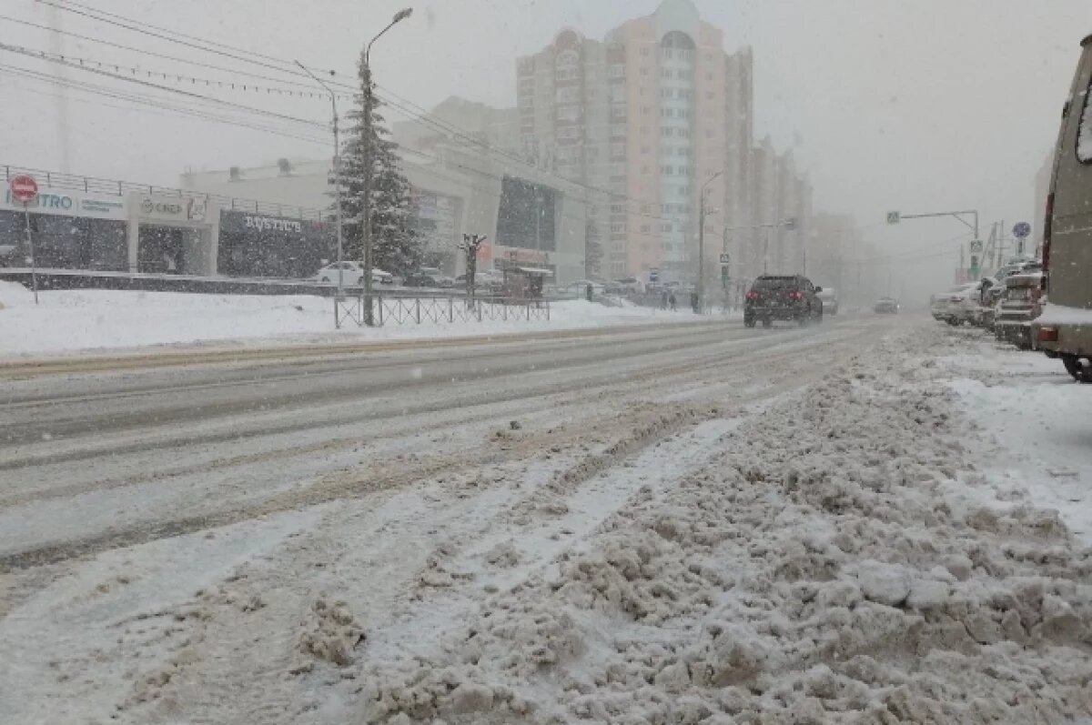    Рабочая неделя на Ставрополье начнётся со снегопада и гололедицы