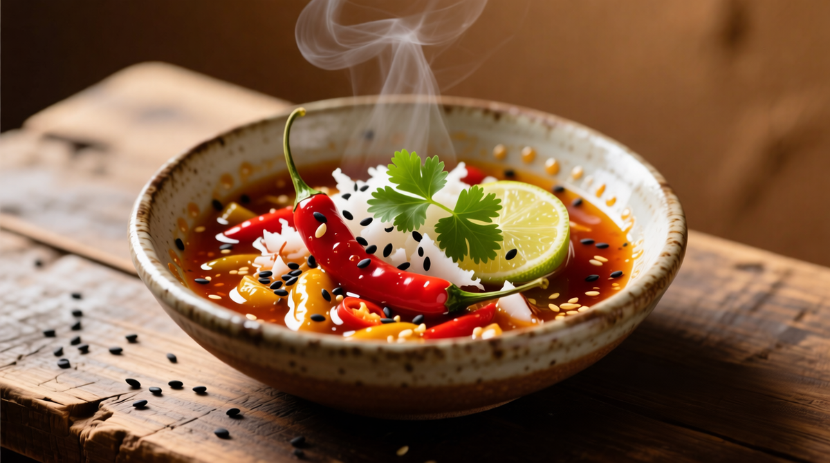 Кокосовый маринад с чили