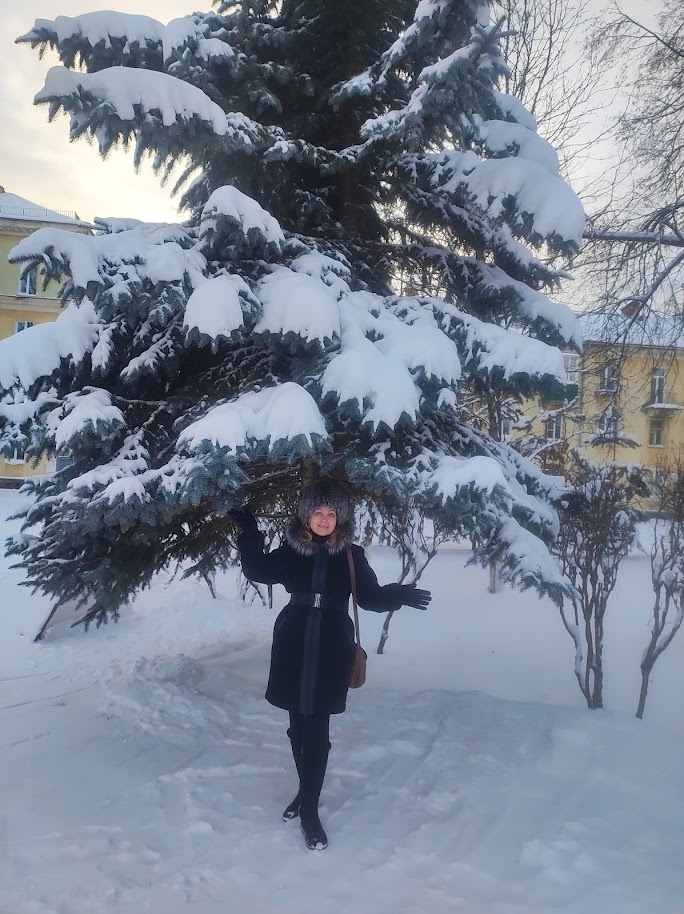 А у нас волшебная, Новогодняя погода. Фото из личного архива. 15.12.2025г. 