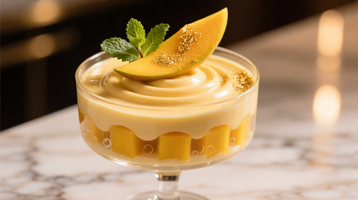 Манговый мусс-крем