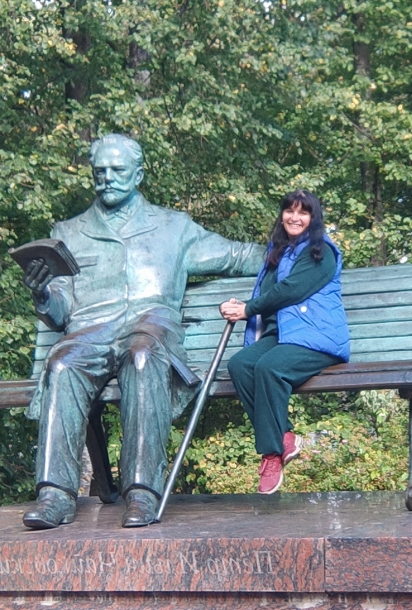 В Клину, с П.И.Чайковским