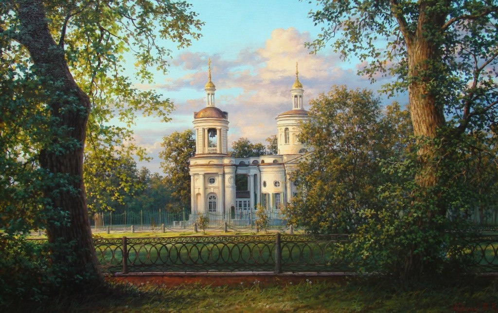 Валерий Корчак, "Вечер в Кузьминках". 2017г.