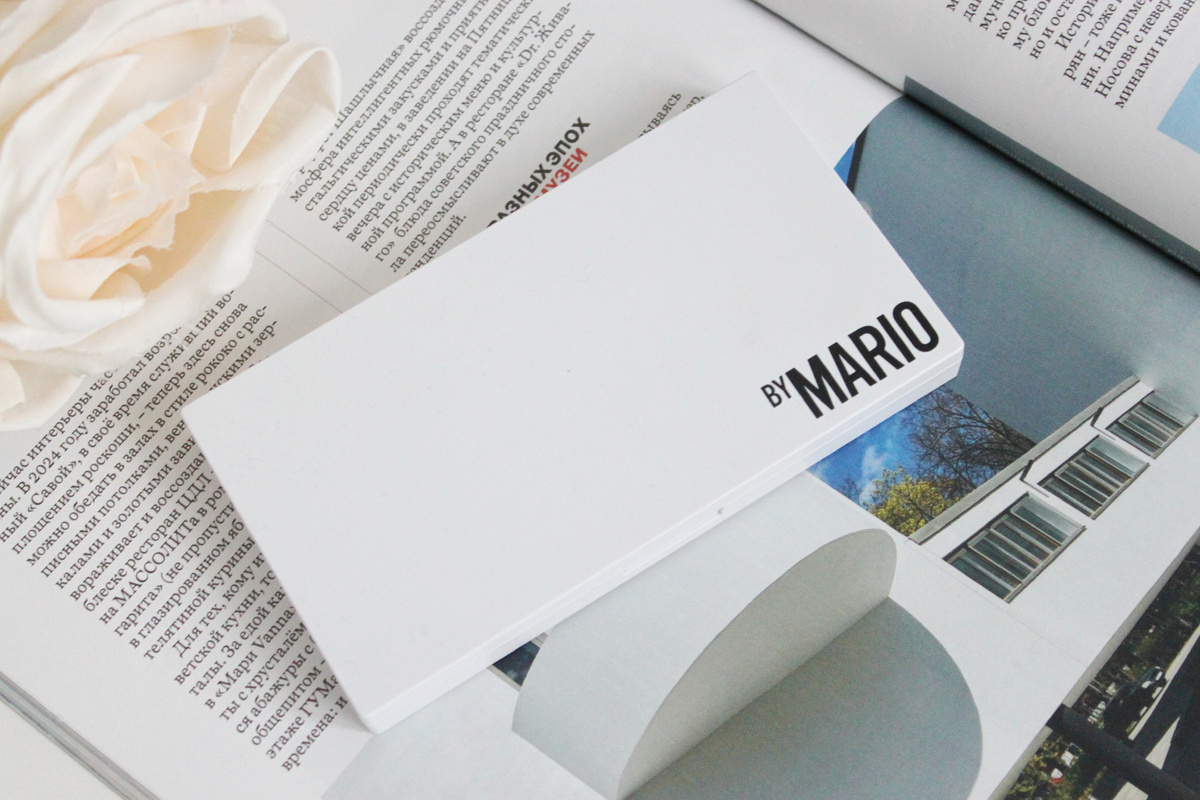 Палетка теней Makeup by Mario Master Mattes: the Neutrals.