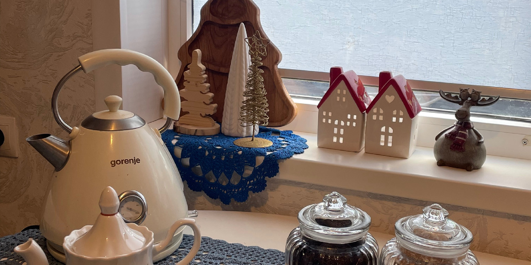 Как мы в выходные к Новому году дом в деревне готовили 🎅🏻:)