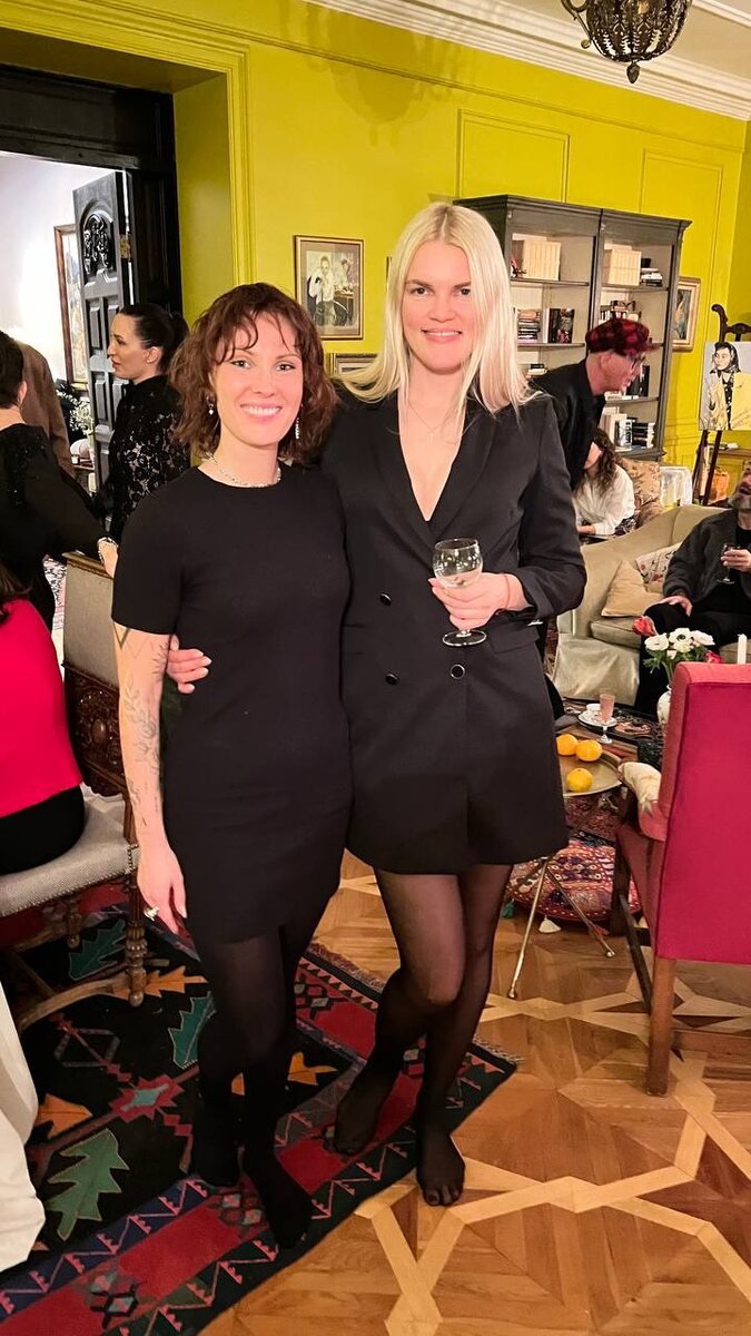 с философом Александрой Танюшиной