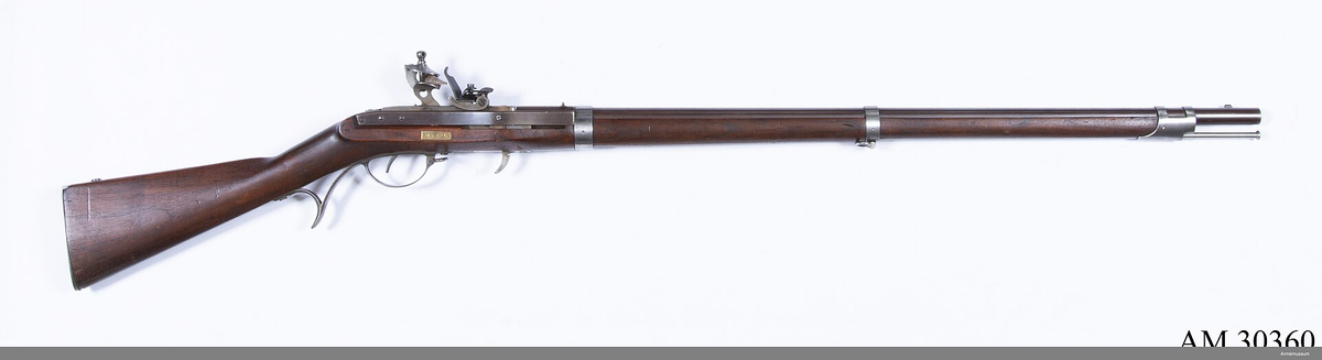 Кремнёвая казнозарядная винтовка Холла. (Авторы фото Armémuseum, CC BY 4.0)