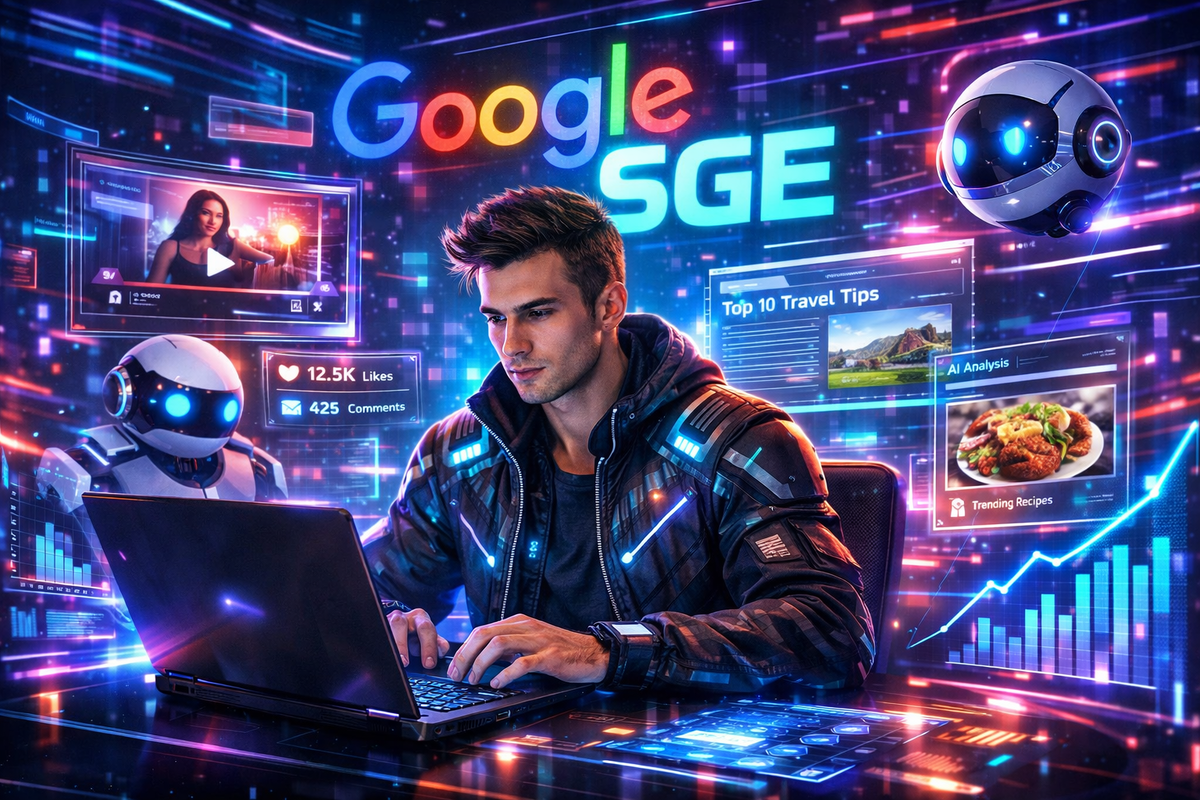 Как Google SGE изменит блогинг в 2026 году: новая эра контента уже здесь