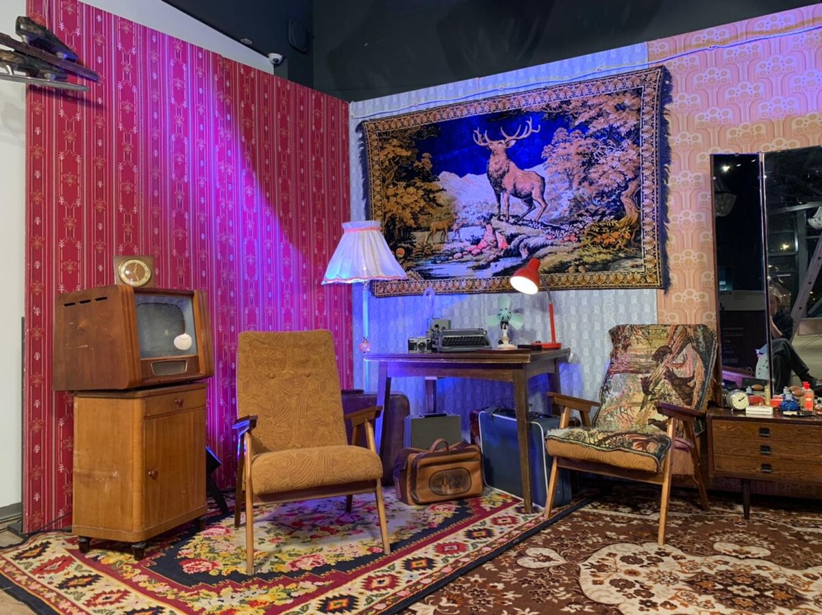 Фотозона "Квартира СССР"