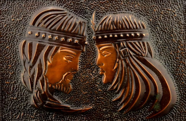 Чеканка медная. И открытых источников