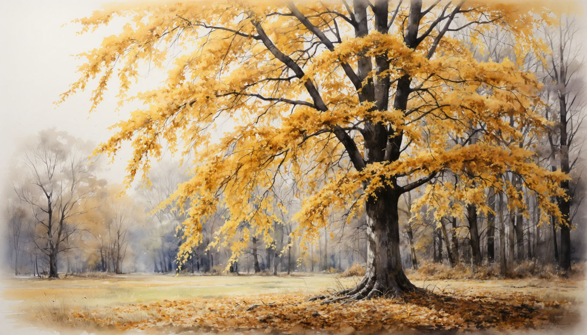 Осень ясень жёлтым красит // Алиса Скайнетова