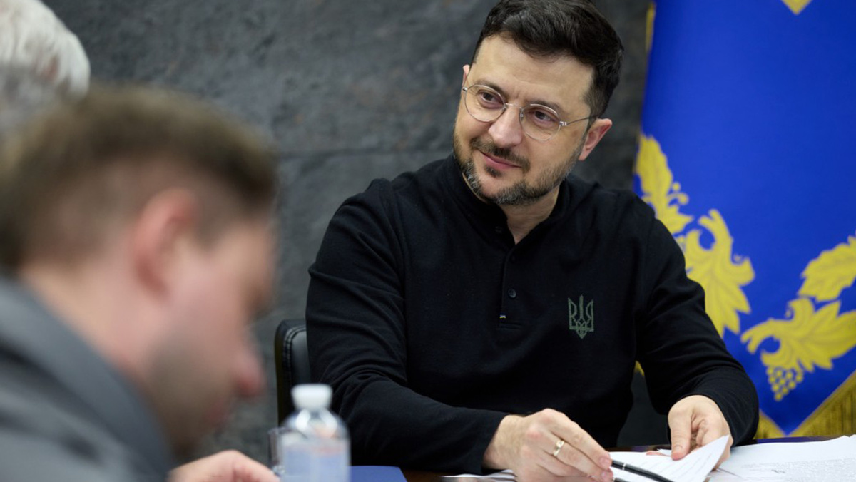   Пресс-служба президента Украины- Владимир Зеленский